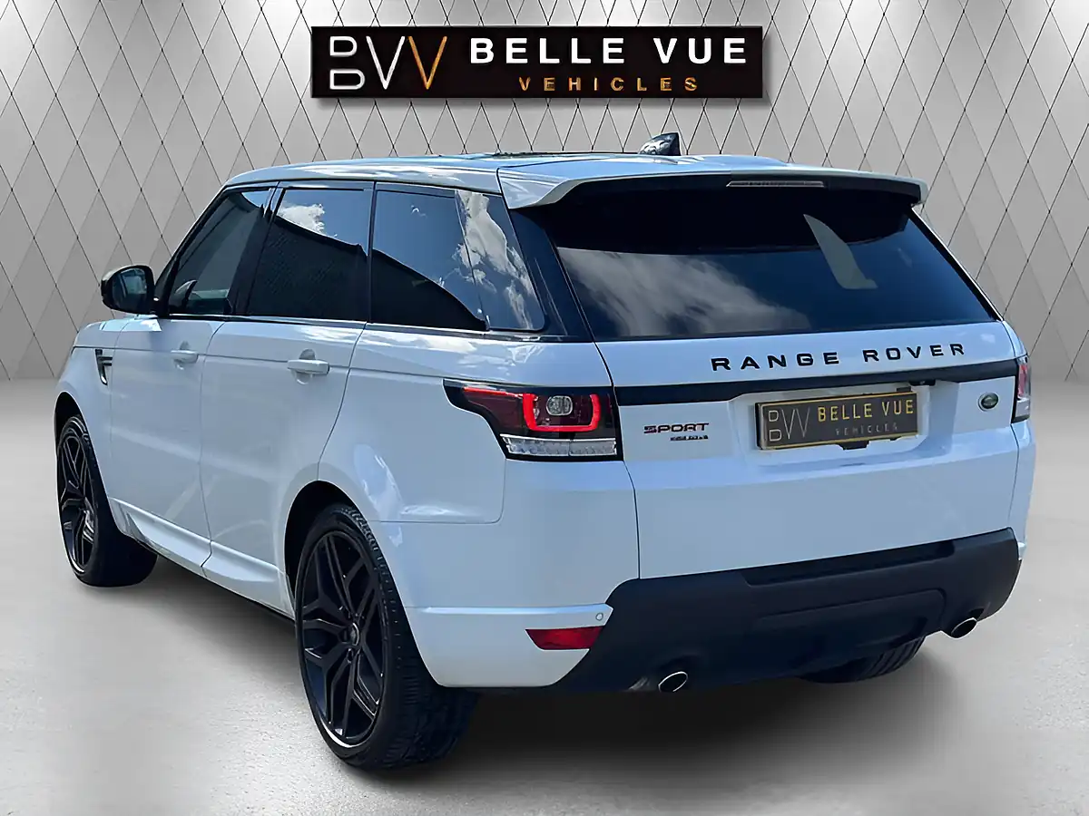 Used 2018 Land Rover Range Rover Sport Hse Dynamic Fuji White - Interior and Exterior details 6