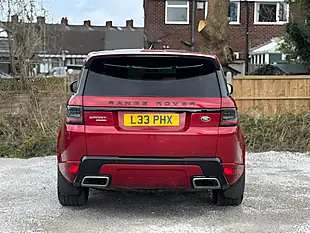 Used 2018 Land Rover Range Rover Sport Hse Dynamic Red - Interior and Exterior details 9