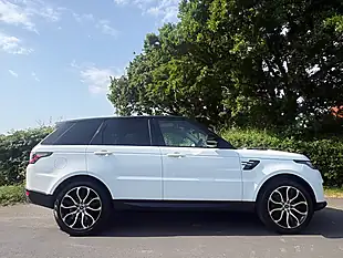 Used 2018 Land Rover Range Rover Sport Hse White - Interior and Exterior details 5