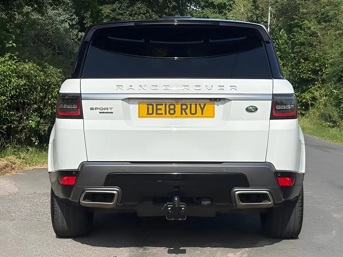 Used 2018 Land Rover Range Rover Sport Hse White - Interior and Exterior details 7