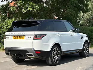 Used 2018 Land Rover Range Rover Sport Hse White - Interior and Exterior details 8