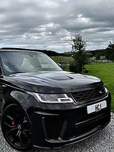Used 2018 Land Rover Range Rover Sport Svr Black - Interior and Exterior details 2