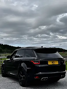Used 2018 Land Rover Range Rover Sport Svr Black - Interior and Exterior details 20