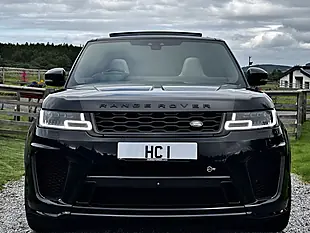 Used 2018 Land Rover Range Rover Sport Svr Black - Interior and Exterior details 4