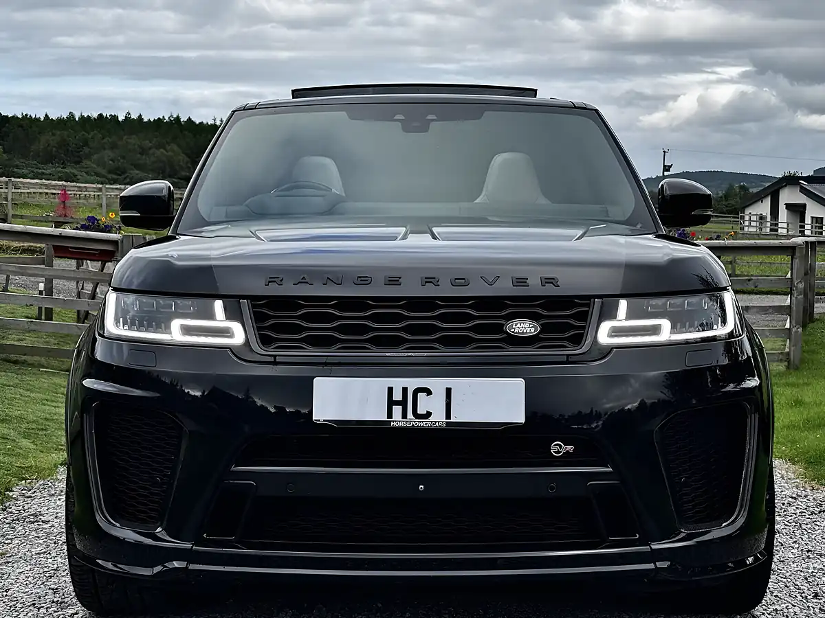 Used 2018 Land Rover Range Rover Sport Svr Black - Interior and Exterior details 4