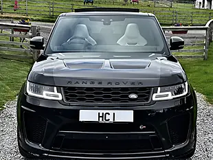 Used 2018 Land Rover Range Rover Sport Svr Black - Interior and Exterior details 5