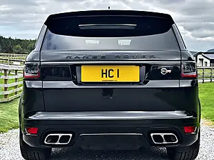 Used 2018 Land Rover Range Rover Sport Svr Black - Interior and Exterior details 7