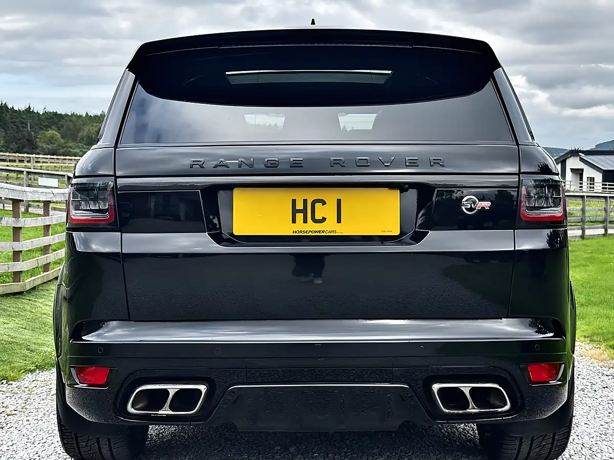 Used 2018 Land Rover Range Rover Sport Svr Black - Interior and Exterior details 7