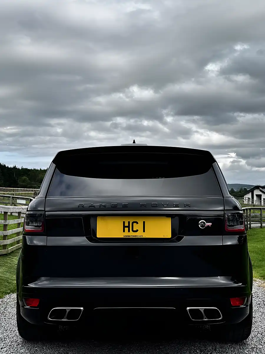 Used 2018 Land Rover Range Rover Sport Svr Black - Interior and Exterior details 8