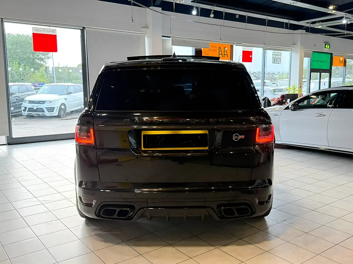 Used 2018 Land Rover Range Rover Sport Svr Black - Interior and Exterior details 10