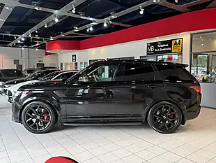 Used 2018 Land Rover Range Rover Sport Svr Black - Interior and Exterior details 11
