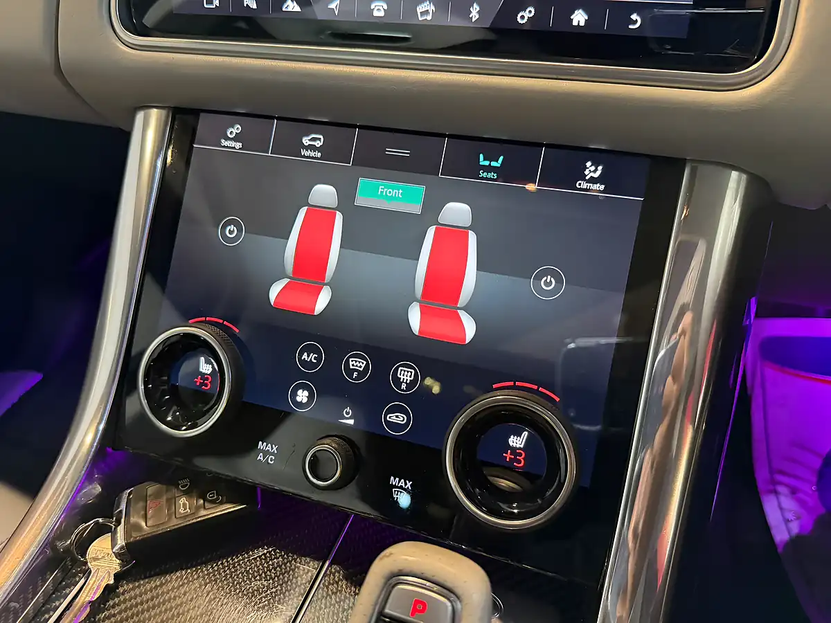 Used 2018 Land Rover Range Rover Sport Svr Black - Interior and Exterior details 16