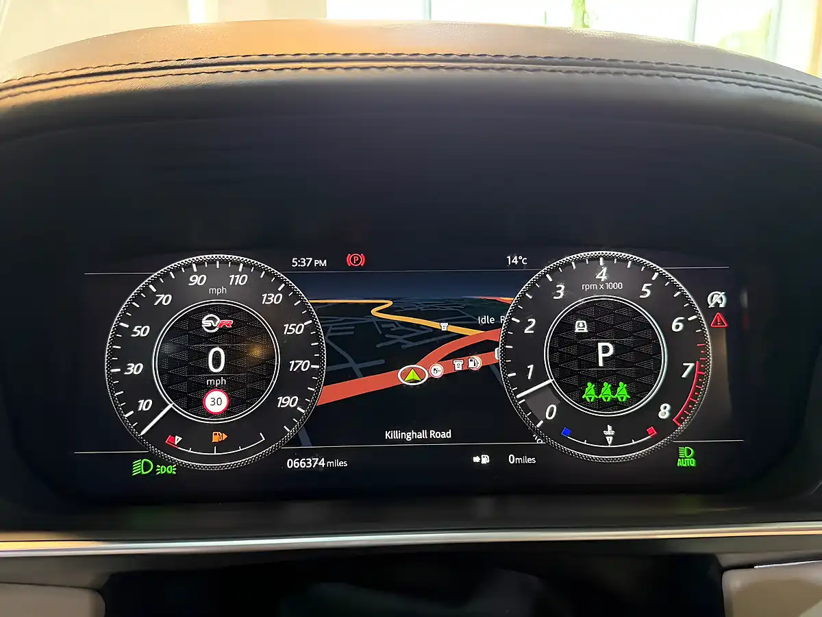 Used 2018 Land Rover Range Rover Sport Svr Black - Interior and Exterior details 18