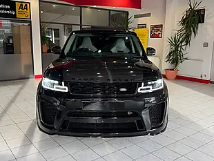 Used 2018 Land Rover Range Rover Sport Svr Black - Interior and Exterior details 4
