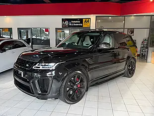 Used 2018 Land Rover Range Rover Sport Svr Black - Interior and Exterior details 5