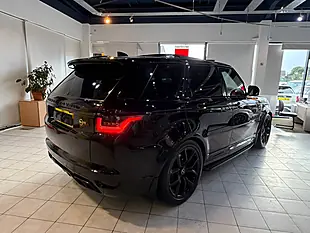 Used 2018 Land Rover Range Rover Sport Svr Black - Interior and Exterior details 6