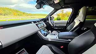 Used 2018 Land Rover Range Rover Sport Svr Blue - Interior and Exterior details 9