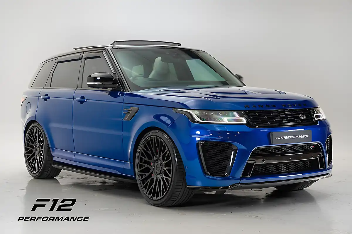 Used 2018 Land Rover Range Rover Sport Svr Estoril Blue - Front View