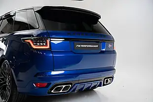 Used 2018 Land Rover Range Rover Sport Svr Estoril Blue - Interior and Exterior details 14