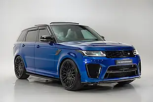 Used 2018 Land Rover Range Rover Sport Svr Estoril Blue - Interior and Exterior details 19