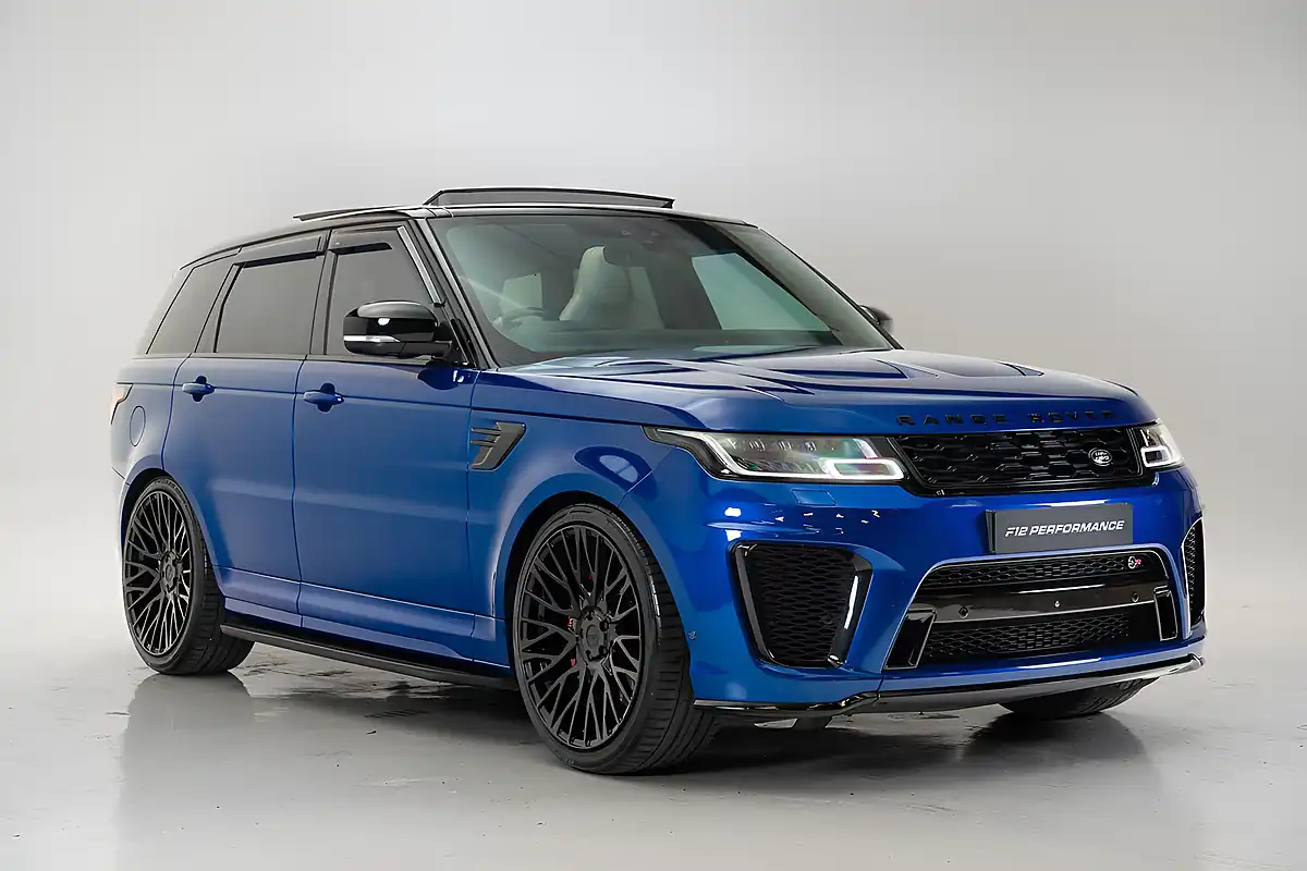 Used 2018 Land Rover Range Rover Sport Svr Estoril Blue - Interior and Exterior details 5