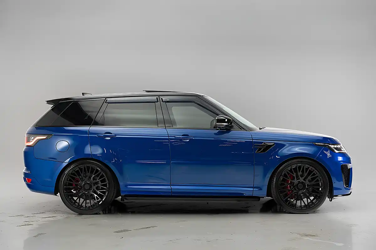 Used 2018 Land Rover Range Rover Sport Svr Estoril Blue - Interior and Exterior details 6