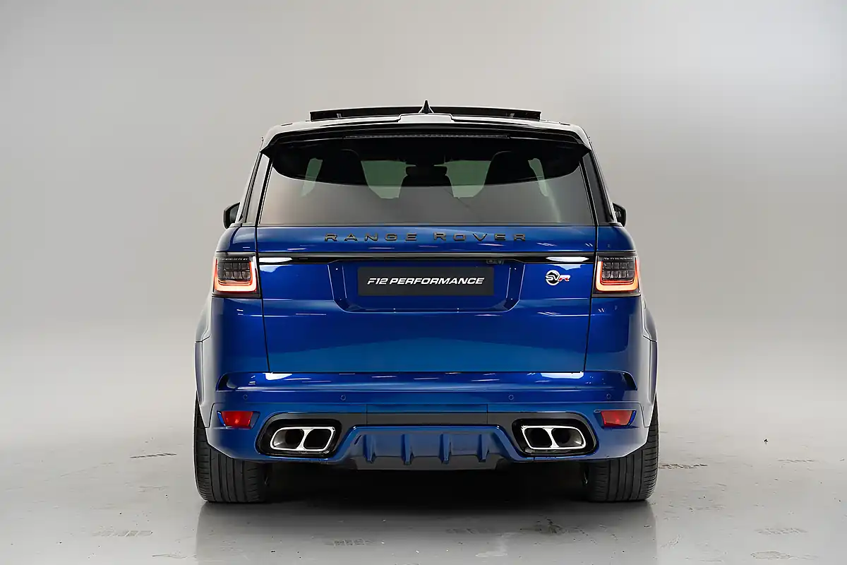 Used 2018 Land Rover Range Rover Sport Svr Estoril Blue - Interior and Exterior details 8