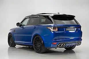 Used 2018 Land Rover Range Rover Sport Svr Estoril Blue - Interior and Exterior details 9