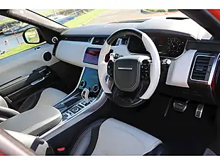 Used 2018 Land Rover Range Rover Sport Svr Orange - Interior and Exterior details 14