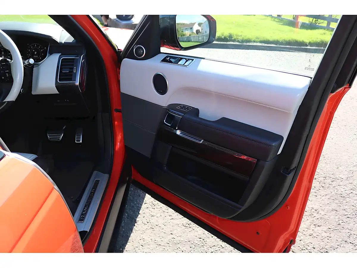 Used 2018 Land Rover Range Rover Sport Svr Orange - Interior and Exterior details 15