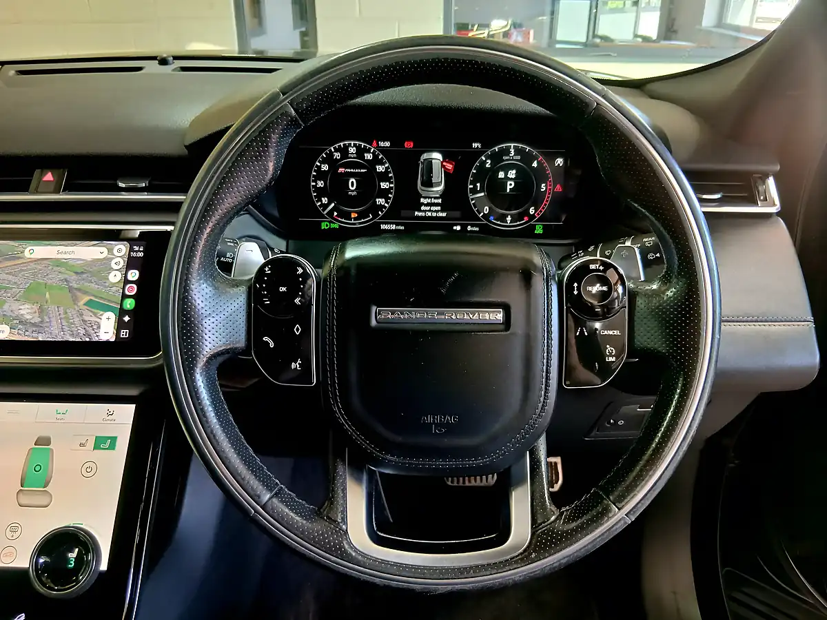 Used 2018 Land Rover Range Rover Velar R-Dynamic Hse Black - Interior and Exterior details 12