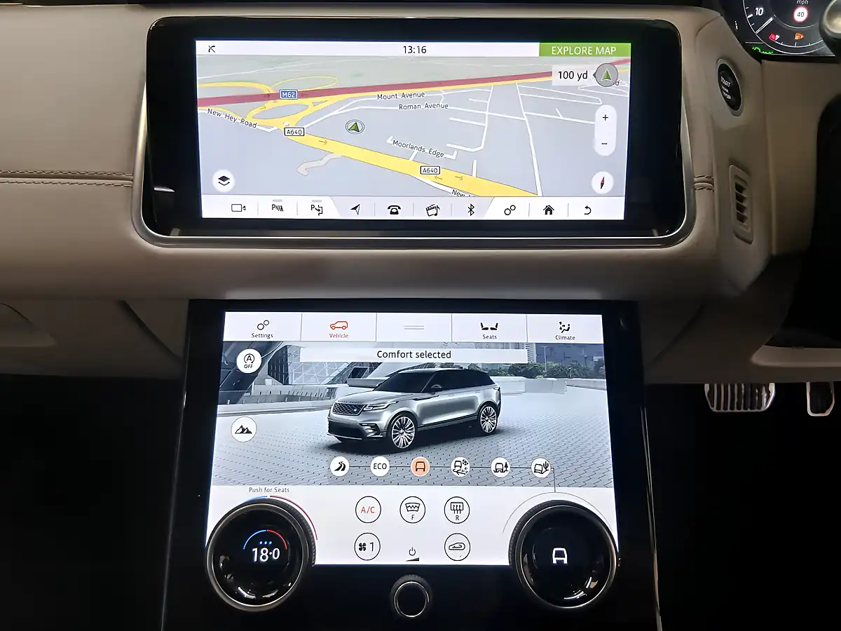 Used 2018 Land Rover Range Rover Velar R-Dynamic Hse Grey - Interior and Exterior details 15