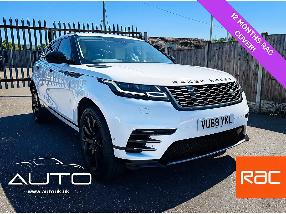 Used 2018 Land Rover Range Rover Velar R-Dynamic Hse White - Front View