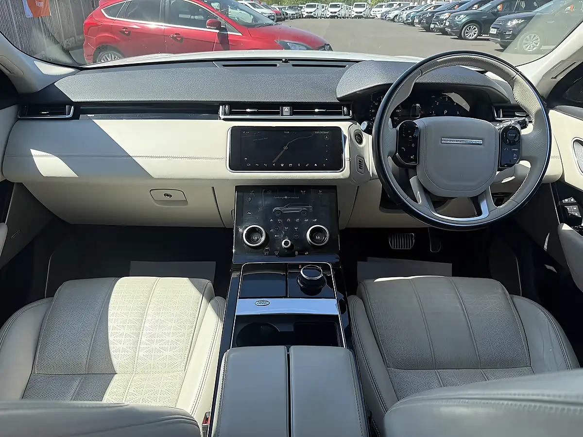 Used 2018 Land Rover Range Rover Velar R-Dynamic Hse White - Interior and Exterior details 16
