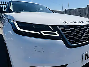Used 2018 Land Rover Range Rover Velar R-Dynamic Hse White - Interior and Exterior details 2