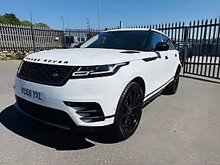 Used 2018 Land Rover Range Rover Velar R-Dynamic Hse White - Interior and Exterior details 4