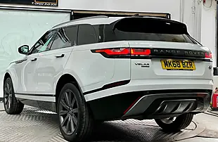 Used 2018 Land Rover Range Rover Velar R-Dynamic Hse White - Interior and Exterior details 4