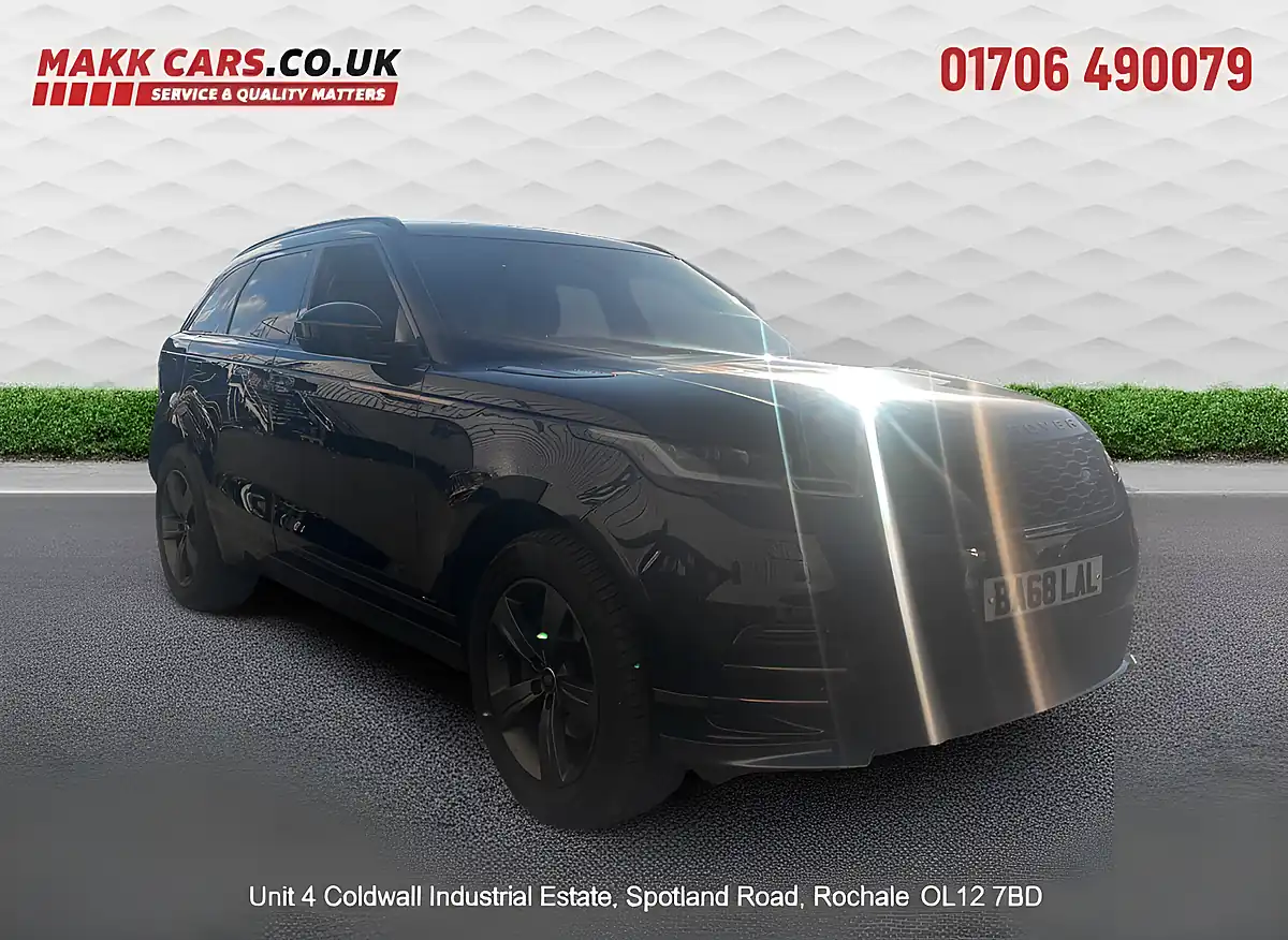 Used 2018 Land Rover Range Rover Velar R-Dynamic S Black - Front View
