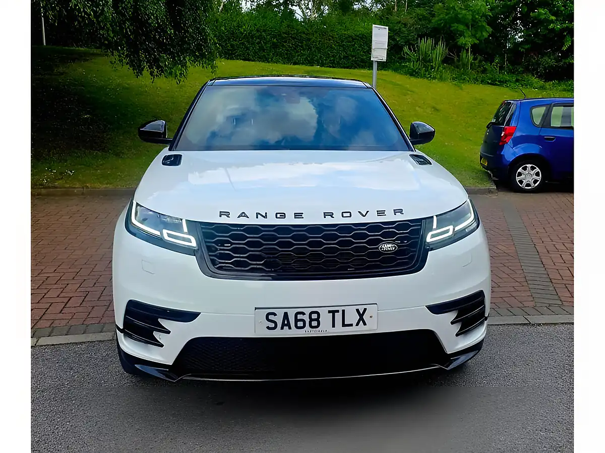 Used 2018 Land Rover Range Rover Velar R-Dynamic S White - Front View