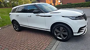 Used 2018 Land Rover Range Rover Velar R-Dynamic S White - Interior and Exterior details 5