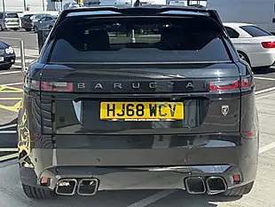 Used 2018 Land Rover Range Rover Velar R-Dynamic Se Black - Interior and Exterior details 4