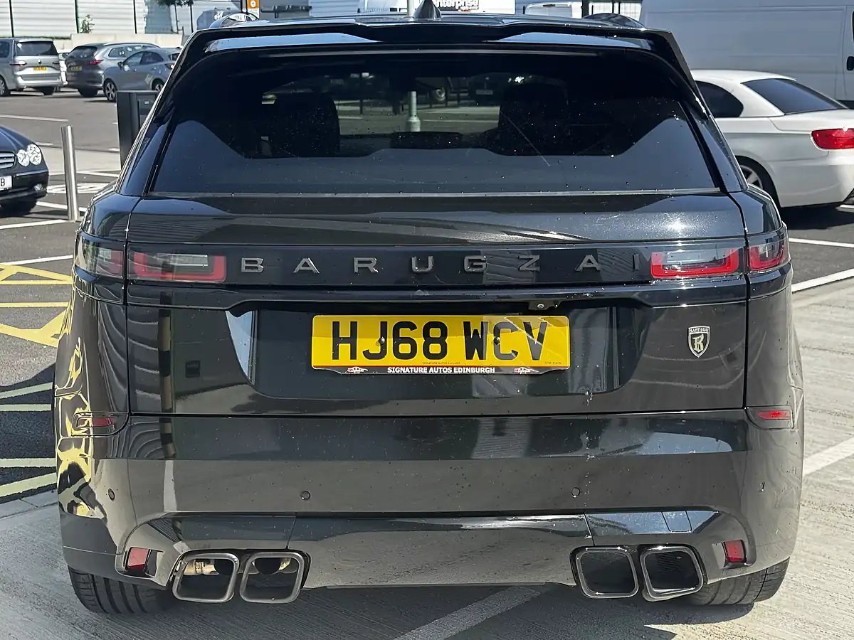 Used 2018 Land Rover Range Rover Velar R-Dynamic Se Black - Interior and Exterior details 4