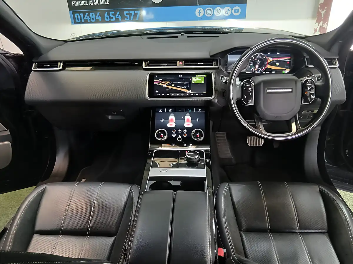 Used 2018 Land Rover Range Rover Velar R-Dynamic Se Black - Interior and Exterior details 11