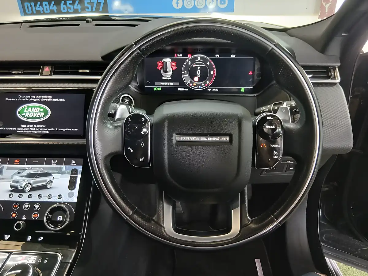 Used 2018 Land Rover Range Rover Velar R-Dynamic Se Black - Interior and Exterior details 12