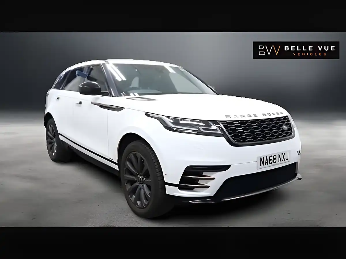 Used 2018 Land Rover Range Rover Velar R-Dynamic Se Fuji White - Front View