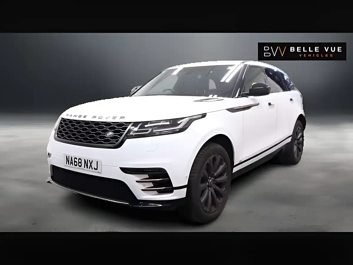 Used 2018 Land Rover Range Rover Velar R-Dynamic Se Fuji White - Interior and Exterior details 8