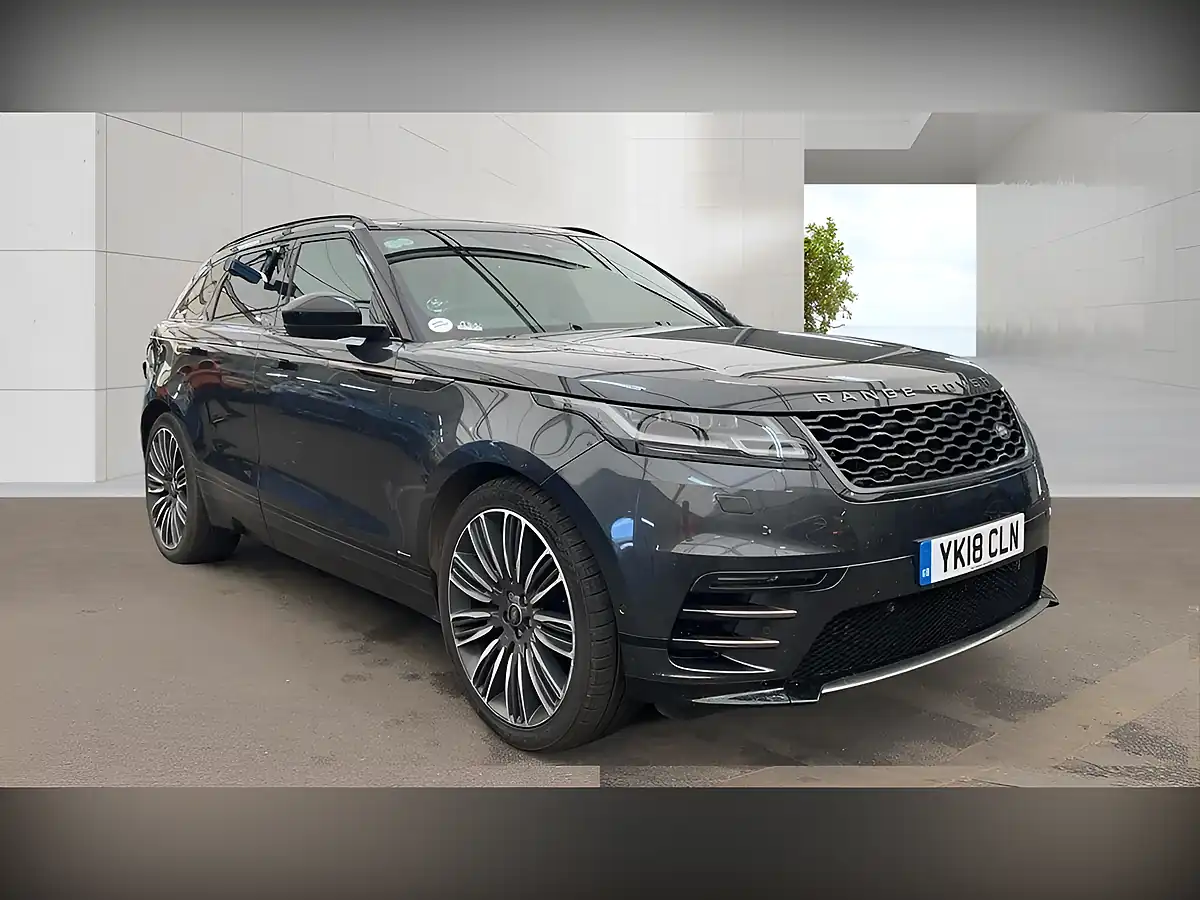 Used 2018 Land Rover Range Rover Velar R-Dynamic Se Grey - Front View