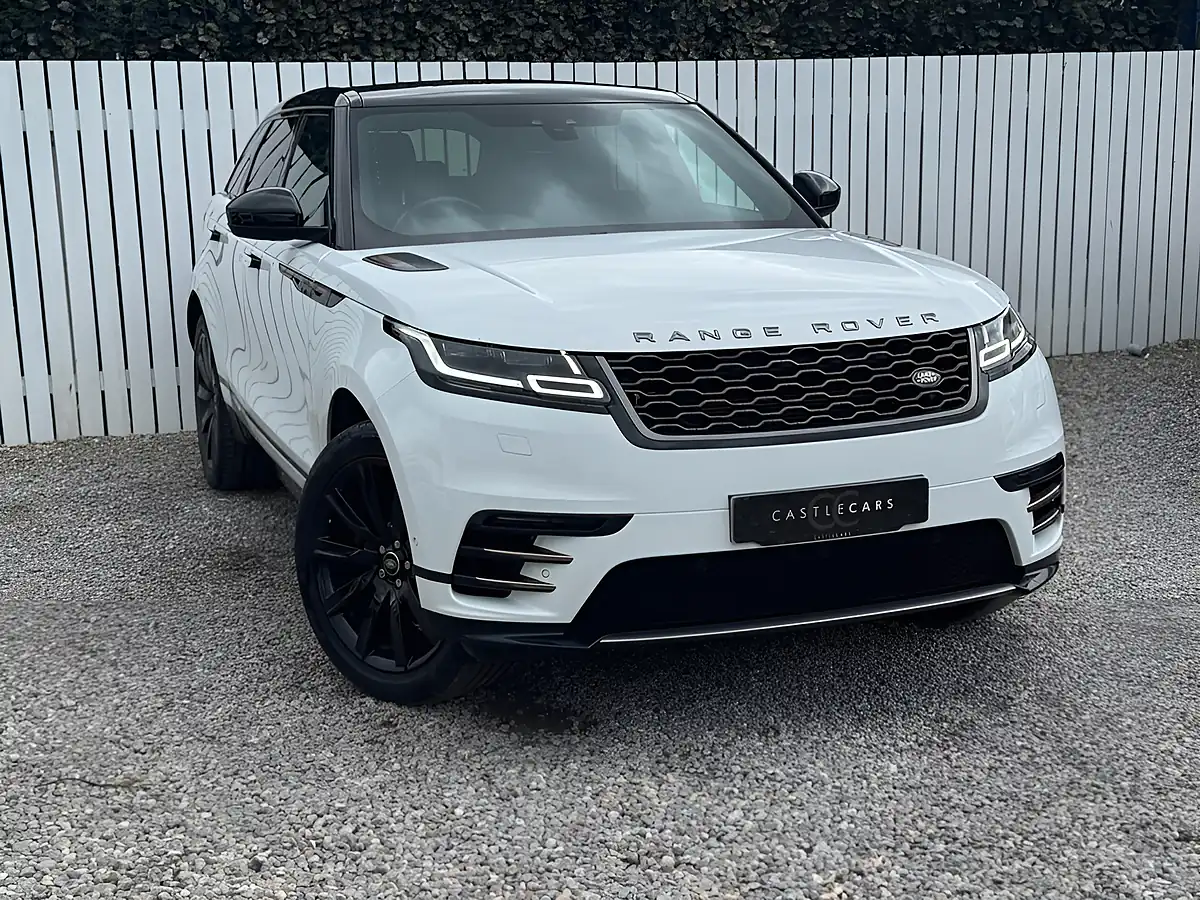 Used 2018 Land Rover Range Rover Velar R-Dynamic Se White - Front View