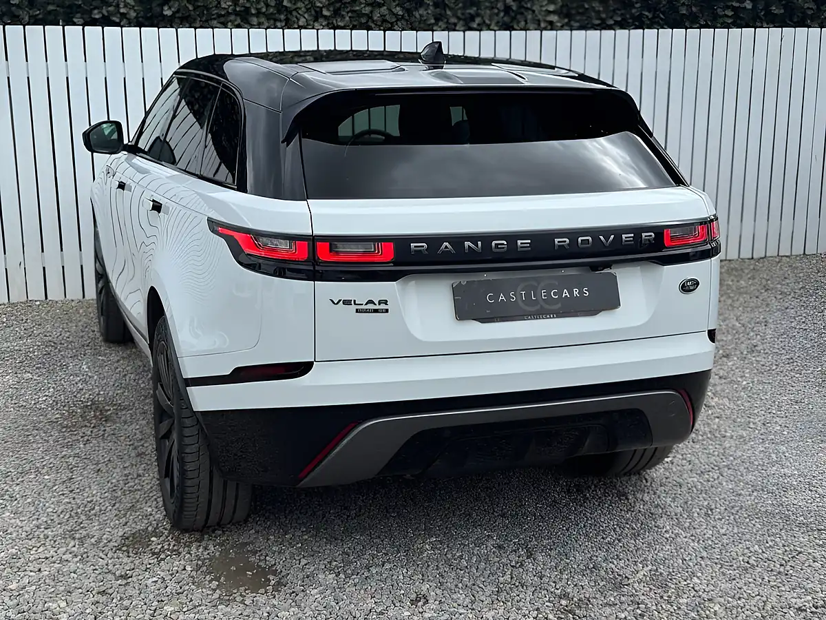 Used 2018 Land Rover Range Rover Velar R-Dynamic Se White - Interior and Exterior details 4