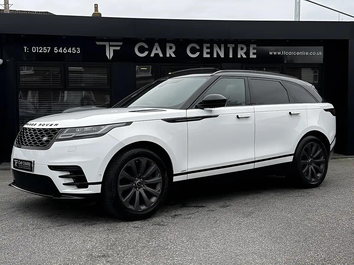 Used 2018 Land Rover Range Rover Velar R-Dynamic Se White - Front View